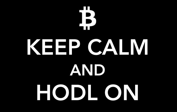 Stay Calm and HODL On!